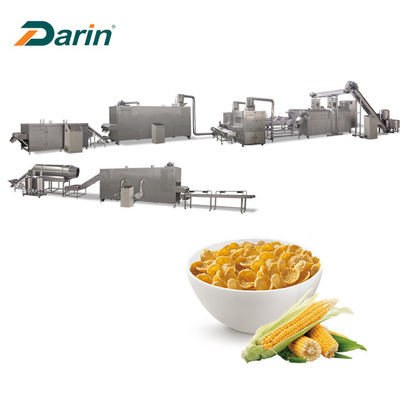 165kw 300kg / h Maszyna do produkcji płatków kukurydzianych